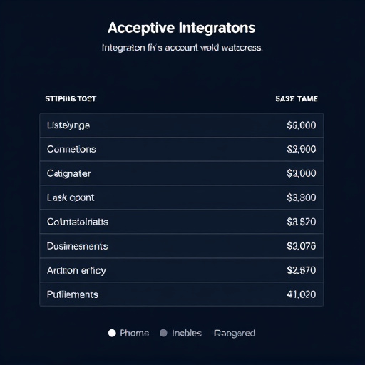 stripe account integration cost