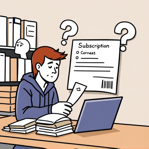 subscription payment problems