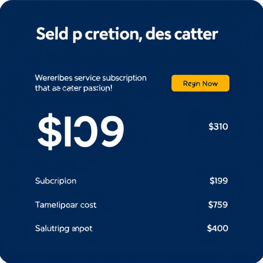 subscription service cost
