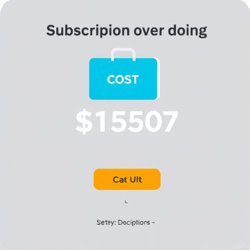 subscription service cost