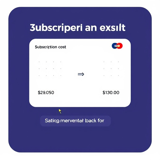 subscription service cost