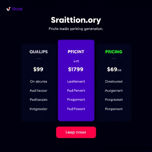 tiktok lead generation pricing