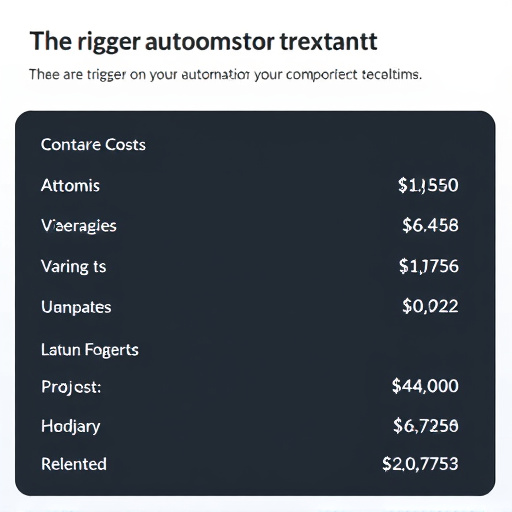 trigger automation cost