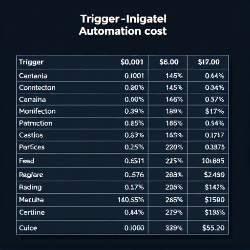 trigger automation cost