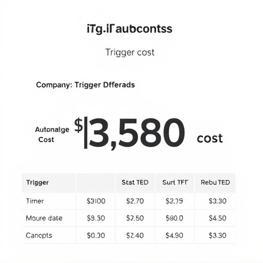 trigger automation cost