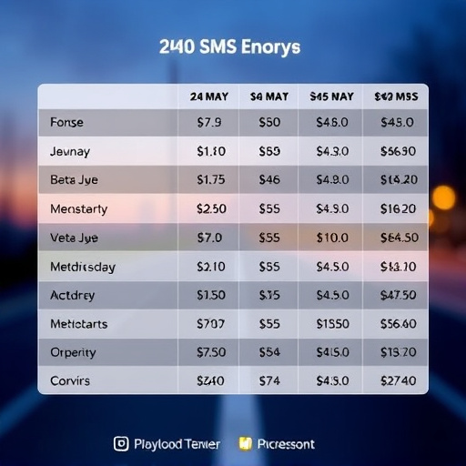 twoway sms cost analysis