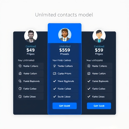 unlimited contacts pricing model