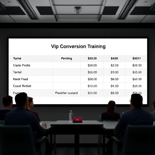 vip conversion training cost