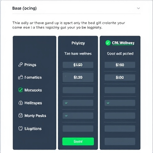 wellness crm pricing options
