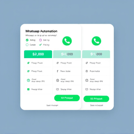 whatsapp automation pricing