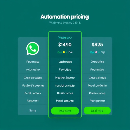 whatsapp automation pricing
