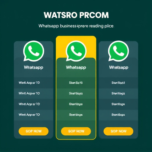 whatsapp business api pricing