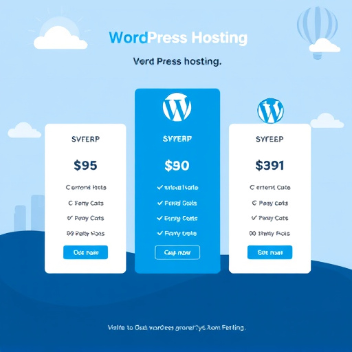 wordpress hosting pricing