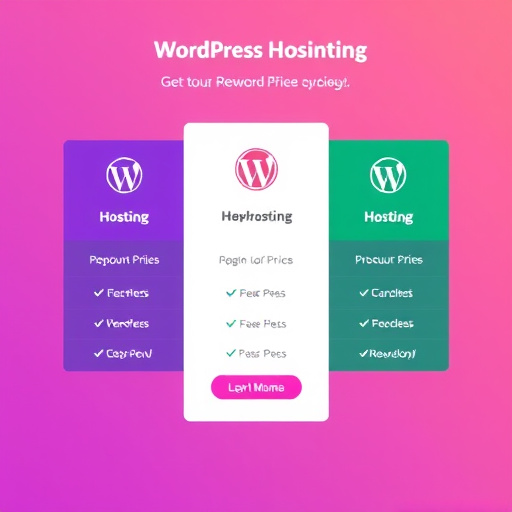 wordpress hosting pricing
