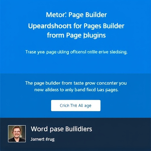 wordpress plugin for page builder