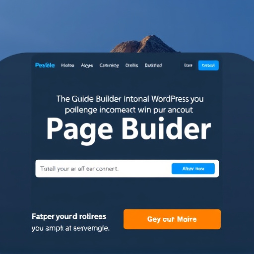 wordpress plugin page builder