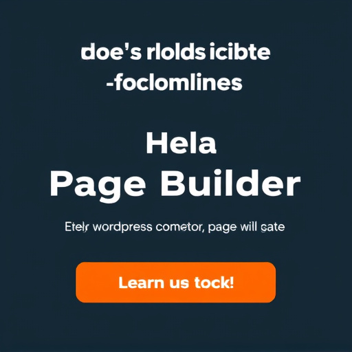 wordpress plugin page builder