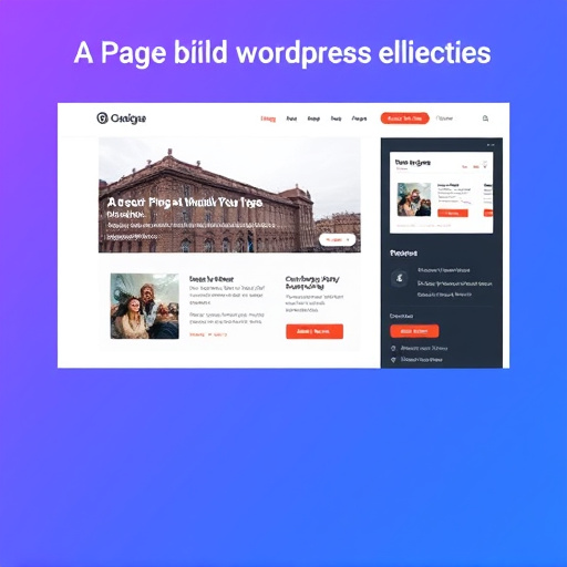 wordpress plugin page builder