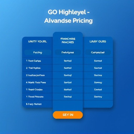 advanced franchise pricing gohighlevel