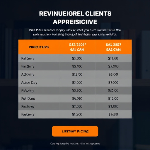 attorney client acquisition pricing