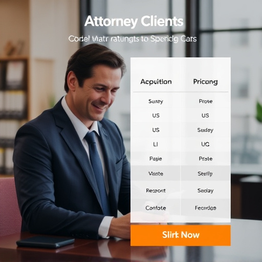 attorney client acquisition pricing