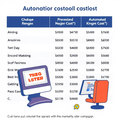 automated marketing campaign cost