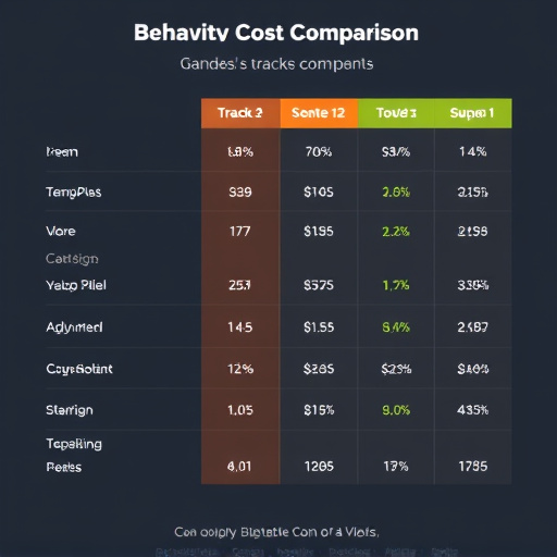behavior tracking cost comparison