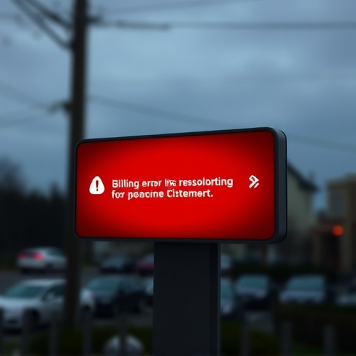 billing error resolution