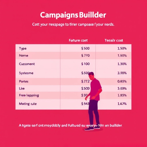 campaign builder feature cost