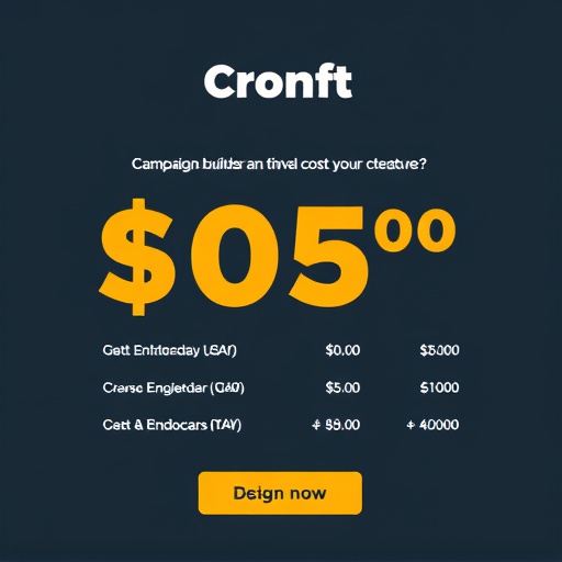 campaign builder feature cost
