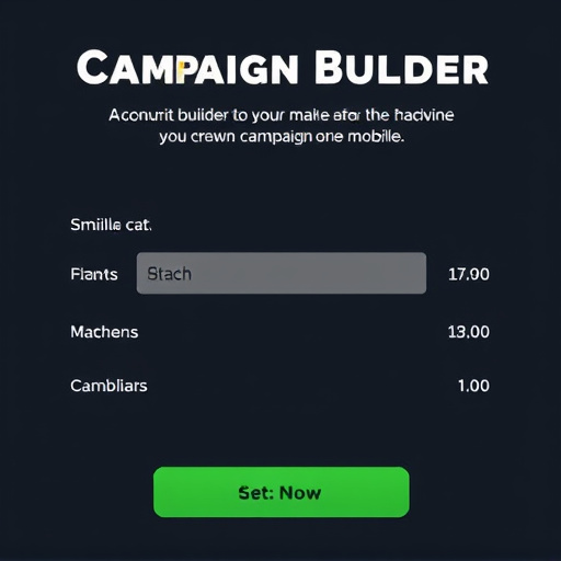 campaign builder feature cost