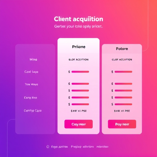 client acquisition pricing