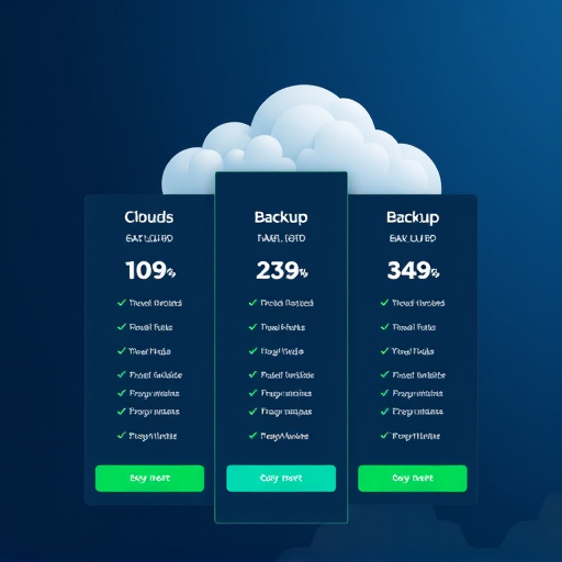 cloud backup service pricing