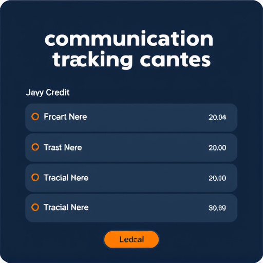 communication credits tracking