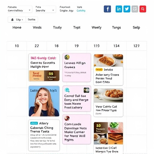 content calendar features