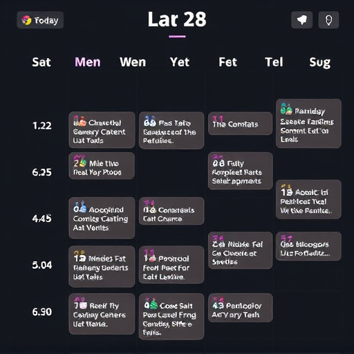 content calendar features