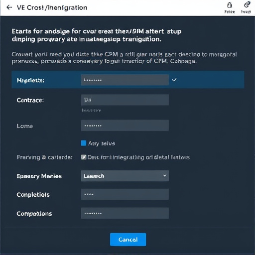 crm integration setup