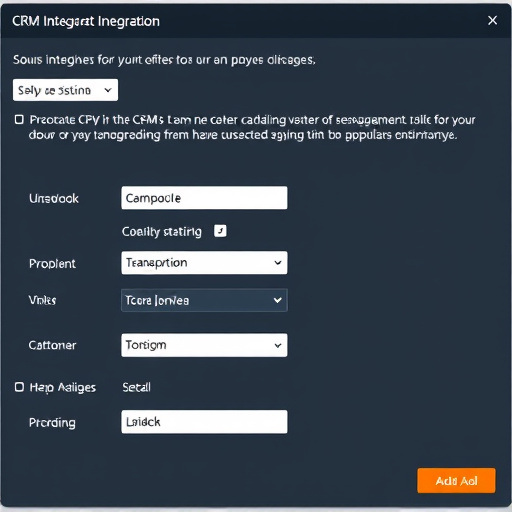 crm integration setup