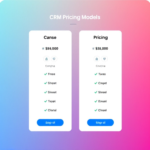 crm pricing models