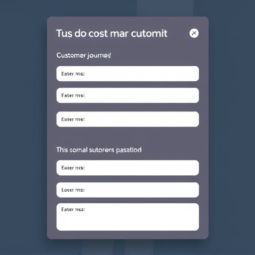 customer journey forms
