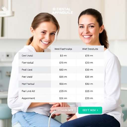 dental appointment scheduling pricing