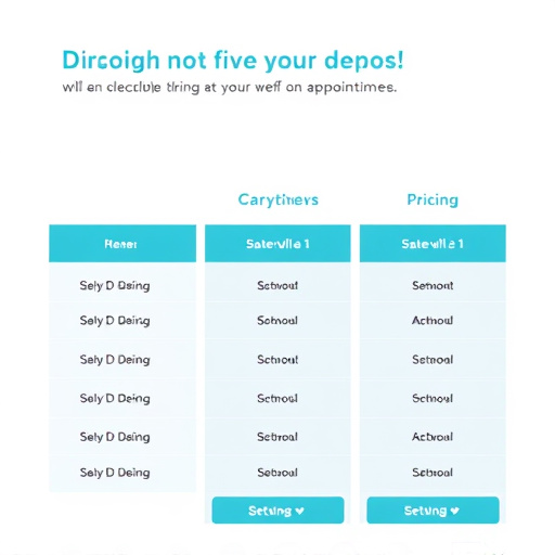 dental appointment scheduling pricing