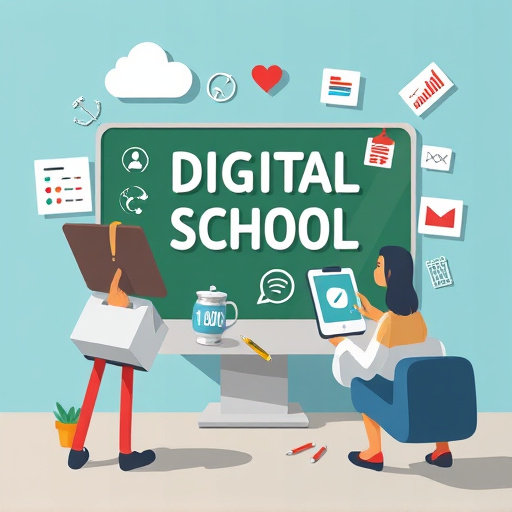 digital school marketing