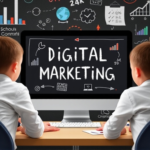 digital school marketing