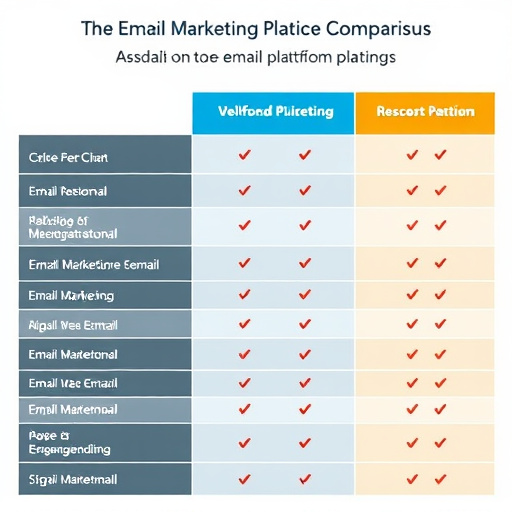 email marketing platform comparison