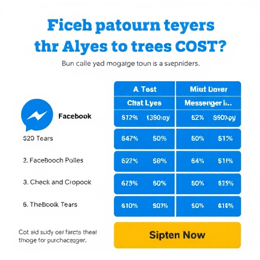 facebook messenger campaign cost