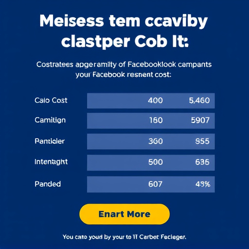 facebook messenger campaign cost
