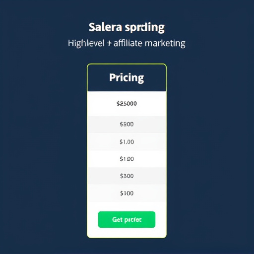 gohighlevel affiliate marketing pricing