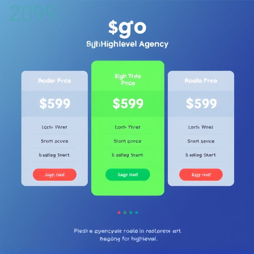 gohighlevel agency pricing