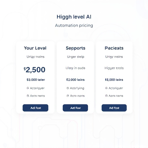 gohighlevel ai automation pricing
